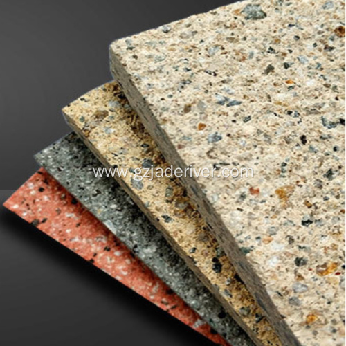 Multicolor Artificial Quartz Stone Rock Surface